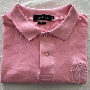 US POLO ASSN. Men XL pink